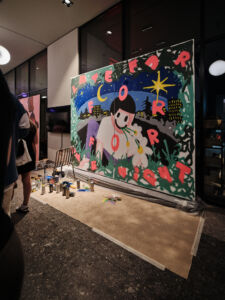 Contemporary art activation hosted at Moxy Athens City in collaboration with ArtSpark Consultants, transforming the hotel into an immersive cultural and hospitality experience.